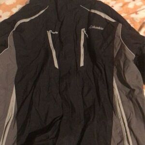 Columbia Black and Gray Performance Jacket